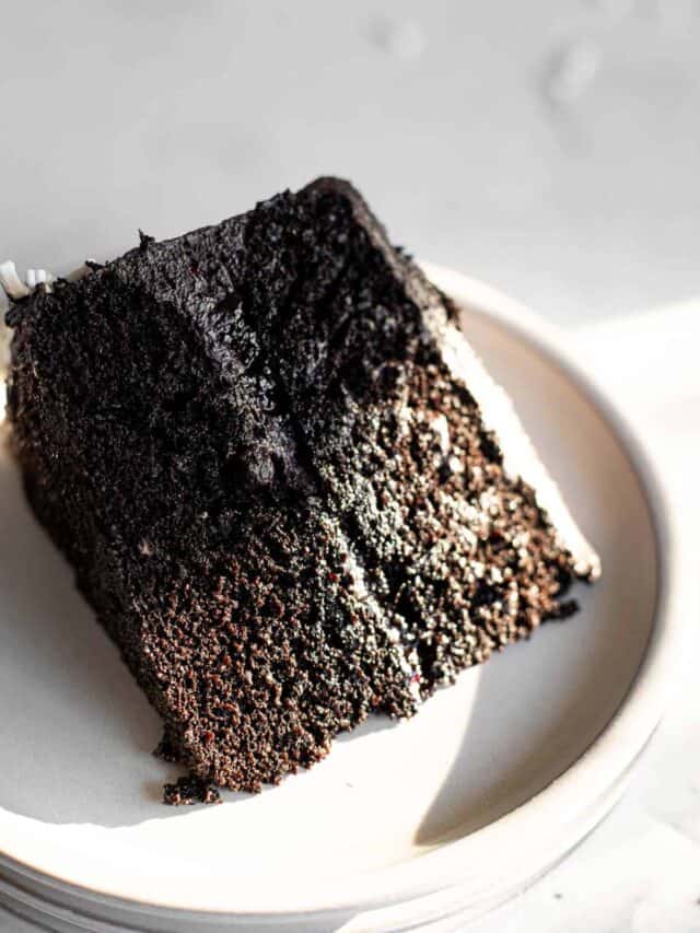 BEST Black Velvet Cake